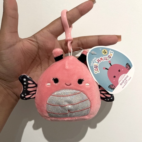 4” Andreina the Butterfly Clip - Squishmallow - Picture 1 of 1